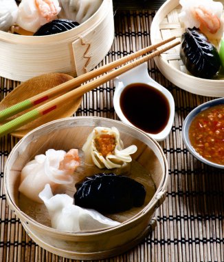 Dim Sum bambu kase