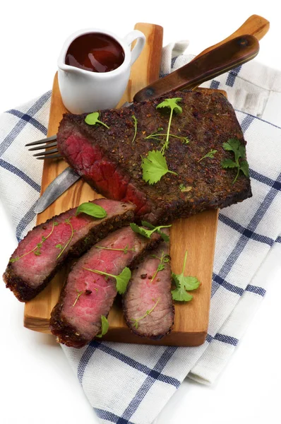 Ízletes sült marhahúst — Stock Fotó