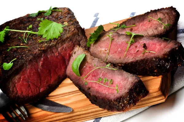 Deliciosa carne asada — Foto de Stock