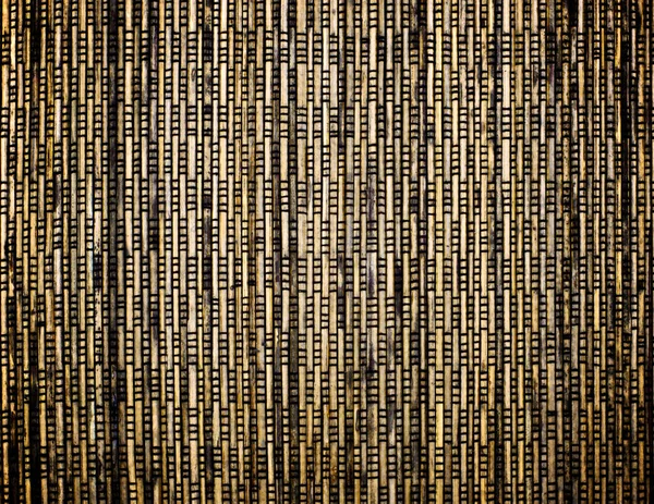 枝編み細工品わらのマットの背景 — ストック写真