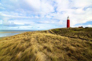 Texel deniz feneri Hollanda