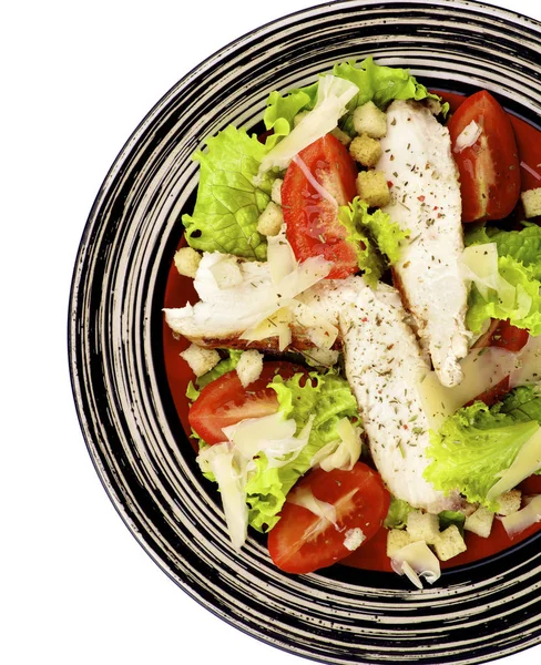 Chicken Caesar Salad — Stock Photo, Image