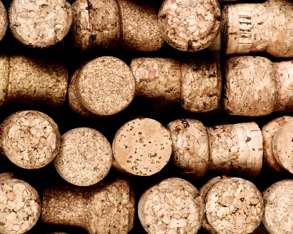 Champagne Corks Background — Stock Photo, Image