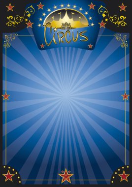 Sirk mavi gece poster