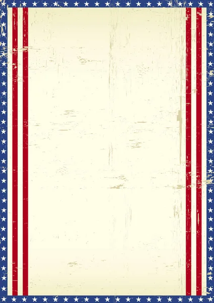 American frame background — Stock Vector