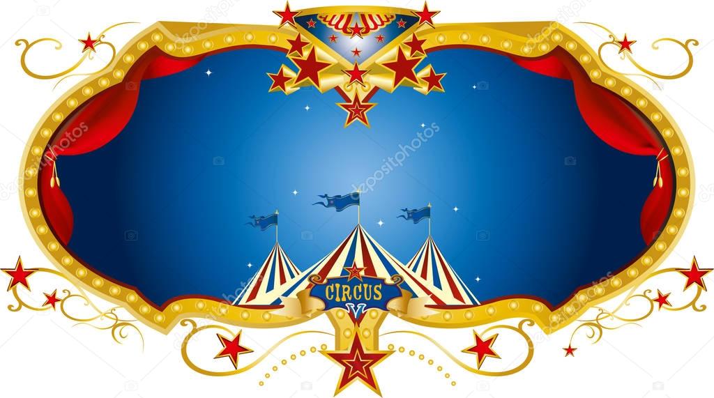 Circus night label