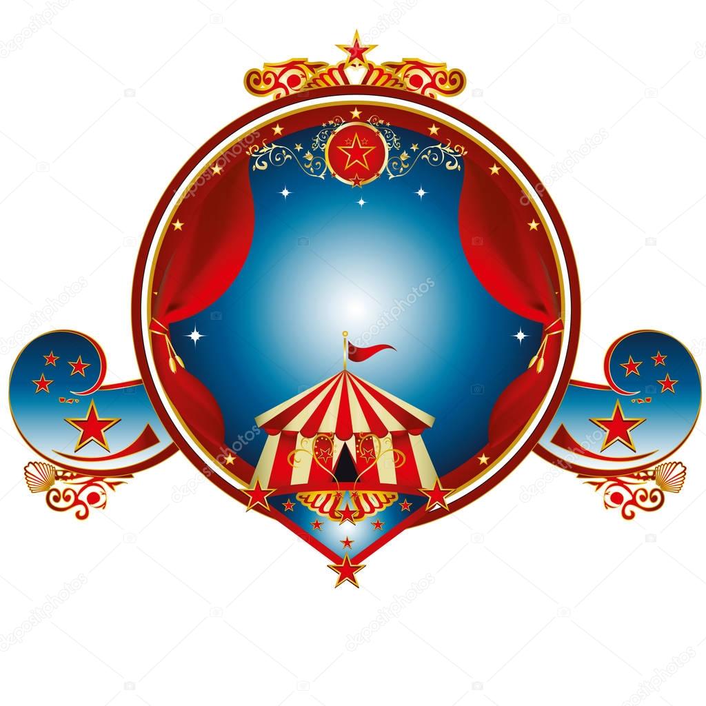 A circus gold label for your entertainment
