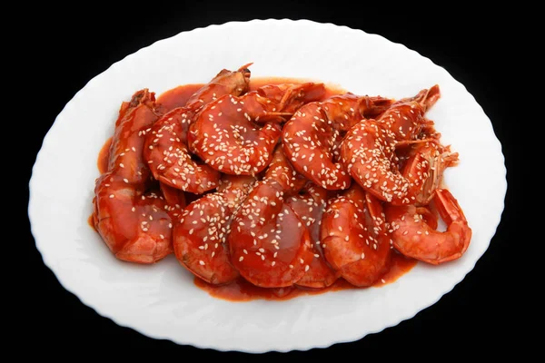Salsa de camarones chinos —  Fotos de Stock
