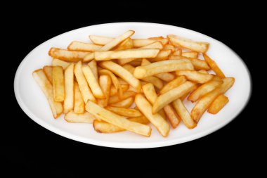 patates beyaz tabakta Studio