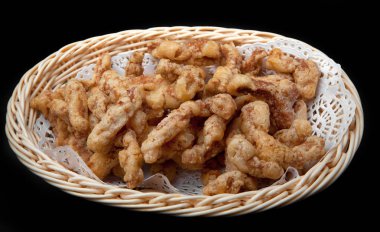 Çin kalamar meyilli ve sos