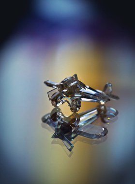 cam kristal şanslı uçaktan