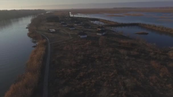 Волга Астрахань — стоковое видео