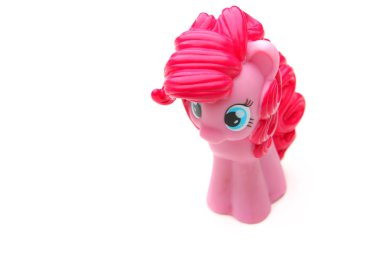 Bebek ruble pembe tek boynuzlu at oyuncak 