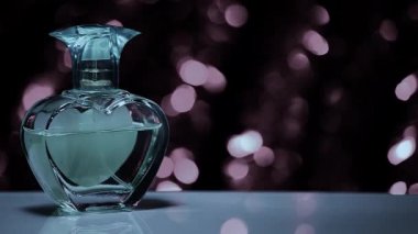 Vintage parfüm Hd video renkler bokeh