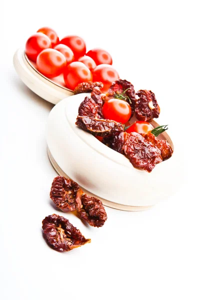 Getrocknete Tomaten Studio Qualität Weißen Hintergrund — Stockfoto