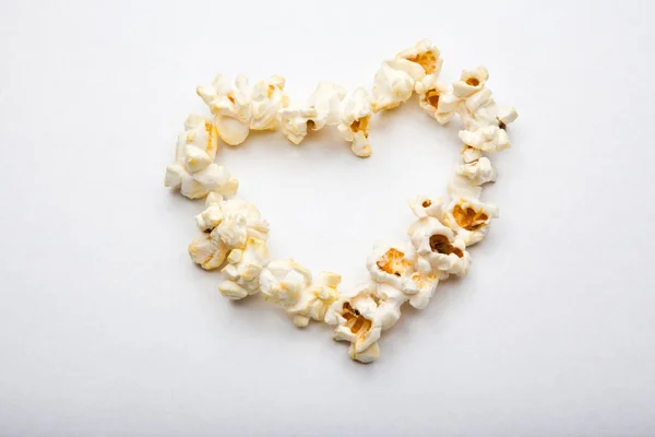 Popcorn Hintergrund Studio Qualität Licht — Stockfoto