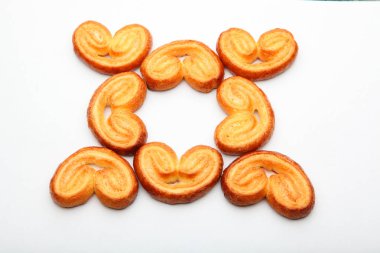 Tatlı kalp şeker karamel kurabiye stüdyo