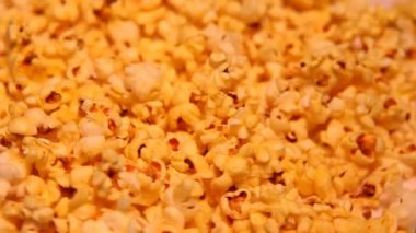 Pop Corn makro görüntüleri stüdyo ışık 