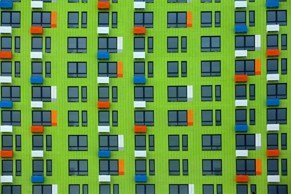 Gewächshaus Fenster Textur Moskau Stadt — Stockfoto