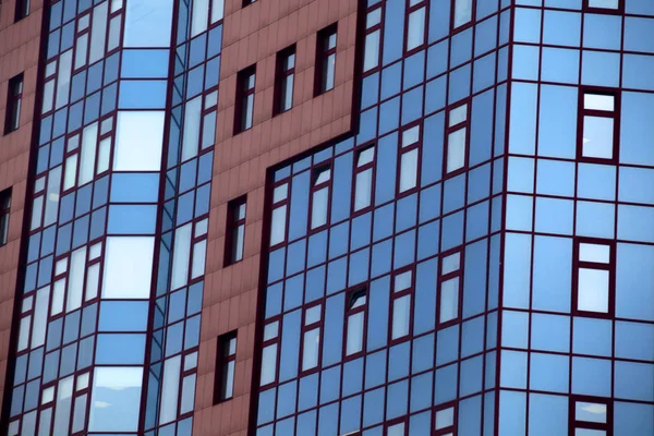 Mavi pencere arka plan gün ışığı bina 