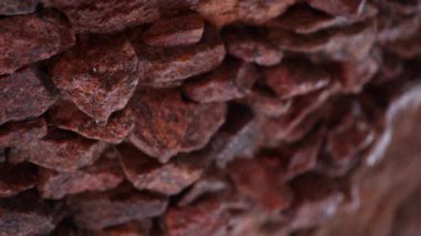 Kaya yağmur damla görüntüleri 