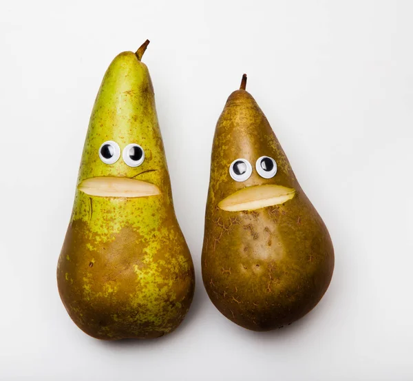 Студия Green Pear Face — стоковое фото