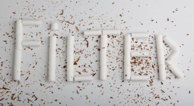 Sigaralı filtre metin studio