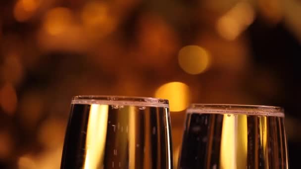 Якість Студії Шампанських Бульбашок — стокове відео