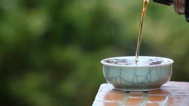 Siyah Çin çayı görüntüleri