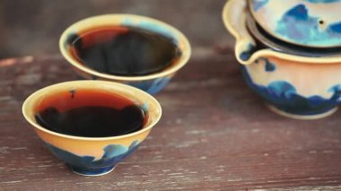 Siyah Çin çayı Puer 