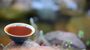 Siyah Çin çayı Çalıştır nehir görüntüleri