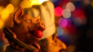 Şekil domuz Studio yemek