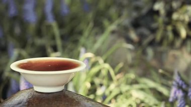 Çince siyah çay bahçesi