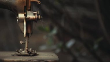 Vintage Metal dikiş makinesi 