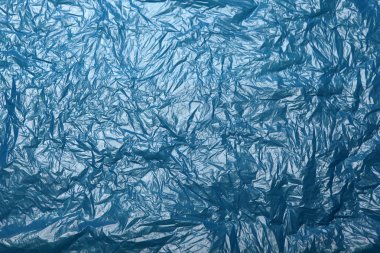 mavi çöp paketi parlama arkaplanı  