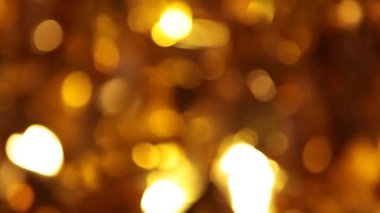 Altın top bokeh koyu arkaplan HD görüntüler 