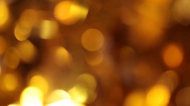 Altın top bokeh koyu arkaplan HD görüntüler 