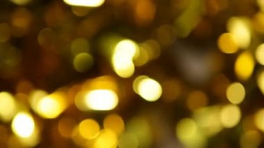 Altın top bokeh koyu arkaplan HD görüntüler 