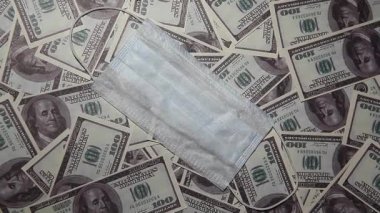 Maske para banknotunun görüntüleri 