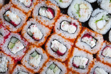 Suşi rulo görüntüsü