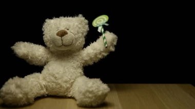 Oyuncak ayı lolipopunun görüntüleri 