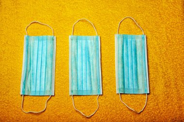 Tıbbi ön maskenin görüntüsü