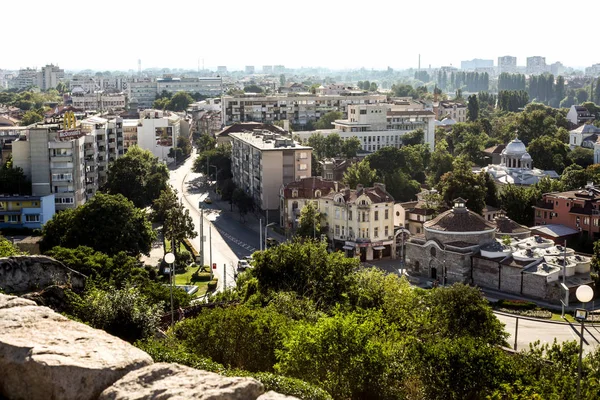 Panoramik şehir Plovdiv