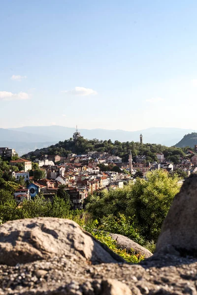 Panoramik şehir Plovdiv