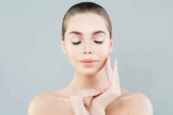 Jeune femme en bonne santé. Beauté Spa — Photo