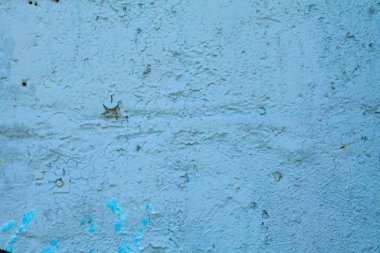 Eski mavi dokular duvar arkası. Boşluğu olan mükemmel arkaplan