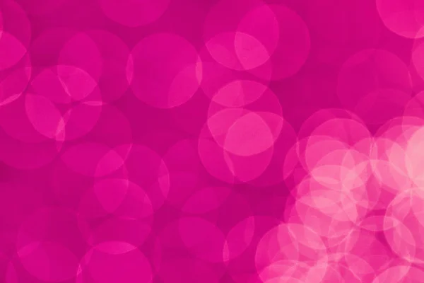 Vibrant pink color wallpaper abstract bokeh light defocused background — Stock Photo, Image