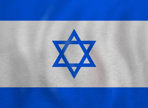 Israëlische Vlag Achtergrond Leven Onderwijs Werk Israël — Stockfoto