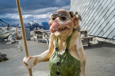Norveç Troll heykeli