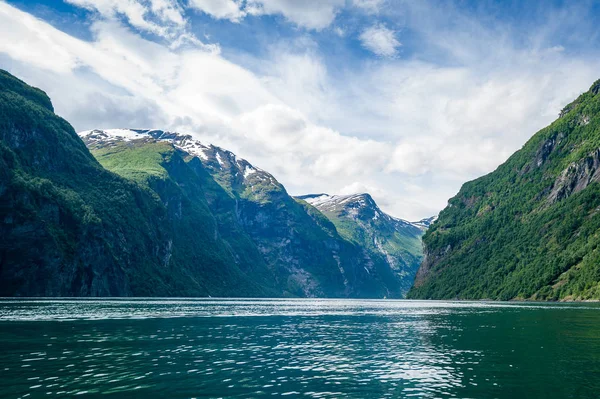 Geiranger Fjord, Norvegia — Foto Stock